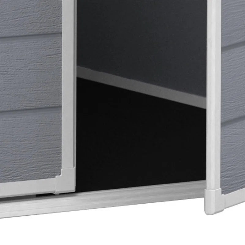 4 x 6 ft Apex Garden Shed, Outdoor Wooden Storage Shed
